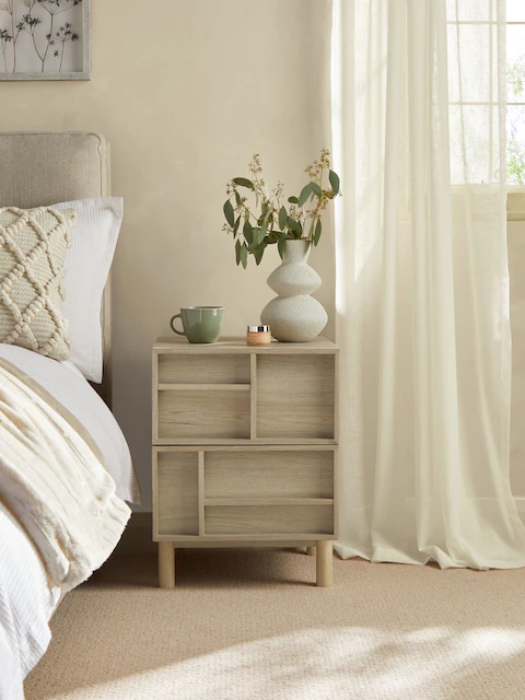 2 DRAWER SIDE TABLE 2