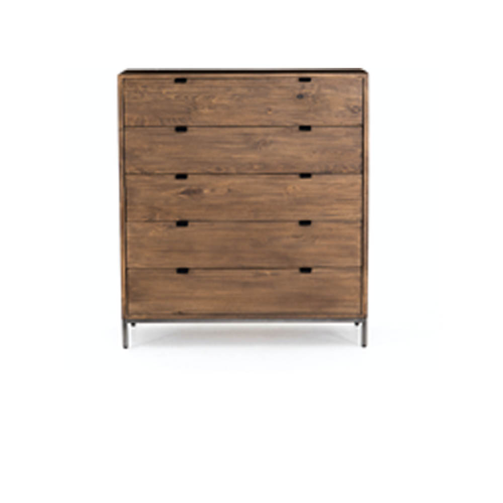 TREY 5 DRW CHEST OF DRAWER